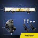 High Quality 20 Inch 12V Led Light Bar